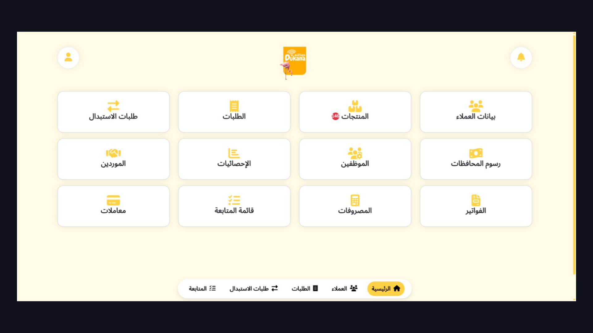 Dukana System Dashboard